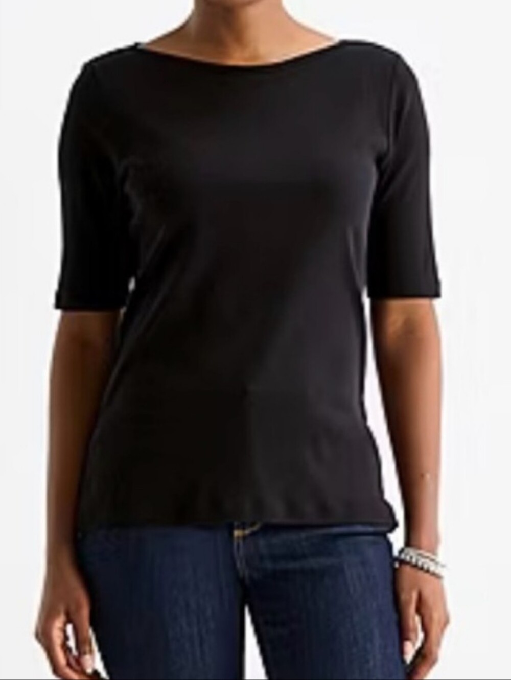 St Johns Bay Classic Boatneck Tee, New In Plastic XXL